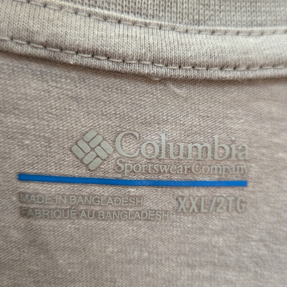 Columbia Top Tank Shirt Sleeveless Logo WOMENS PLUS XXL Grey - Picture 4 of 9